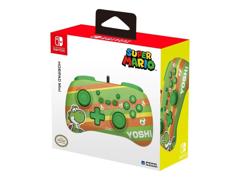 HORI PAD Mini (Super Mario Series - Yoshi) - Wired Controller - Nintendo Switch