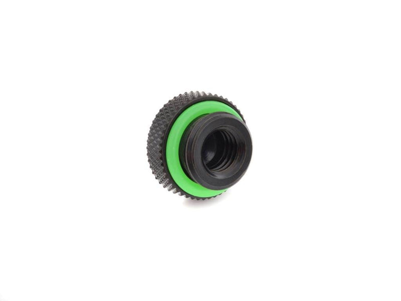 Bitspower G1/4" Matt Black Stop Fitting V2