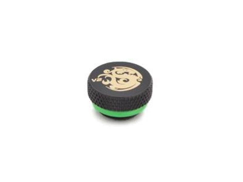 Bitspower G1/4" Matt Black Stop Fitting V2