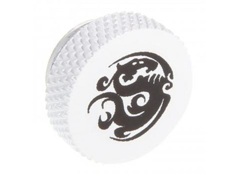 Bitspower G1/4" Deluxe White Stop Fitting