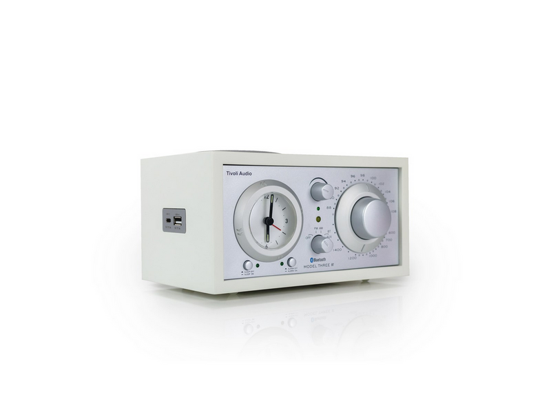 Tivoli Audio Model Three BT - AM/FM - Weiß
