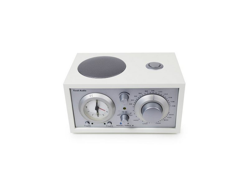 Tivoli Audio Model Three BT - AM/FM - Weiß