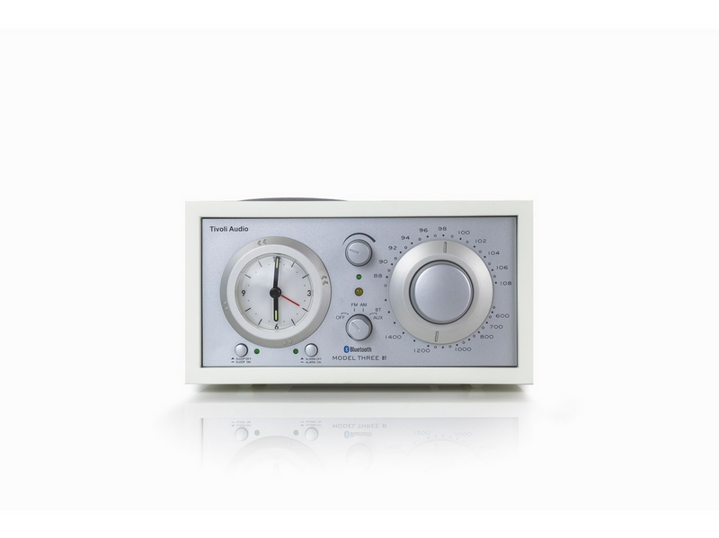 Tivoli Audio Model Three BT - AM/FM - Weiß