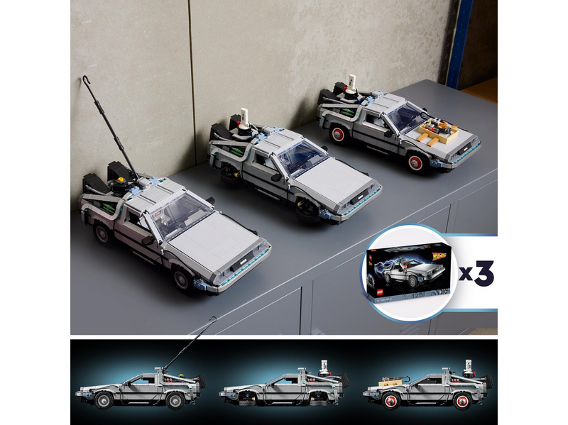 LEGO Icons 10300 Die Zeitmaschine aus Zurück in die Zukunft