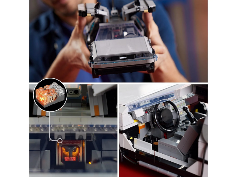 LEGO Icons 10300 Die Zeitmaschine aus Zurück in die Zukunft