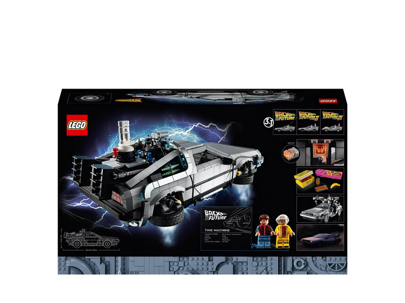 LEGO Icons 10300 Die Zeitmaschine aus Zurück in die Zukunft