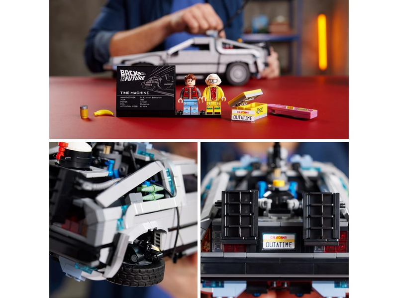 LEGO Icons 10300 Die Zeitmaschine aus Zurück in die Zukunft