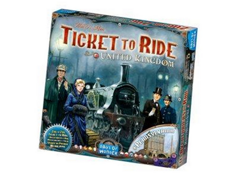 Days of Wonder Ticket To Ride Map Coll. #5 UK/Pennsylvania