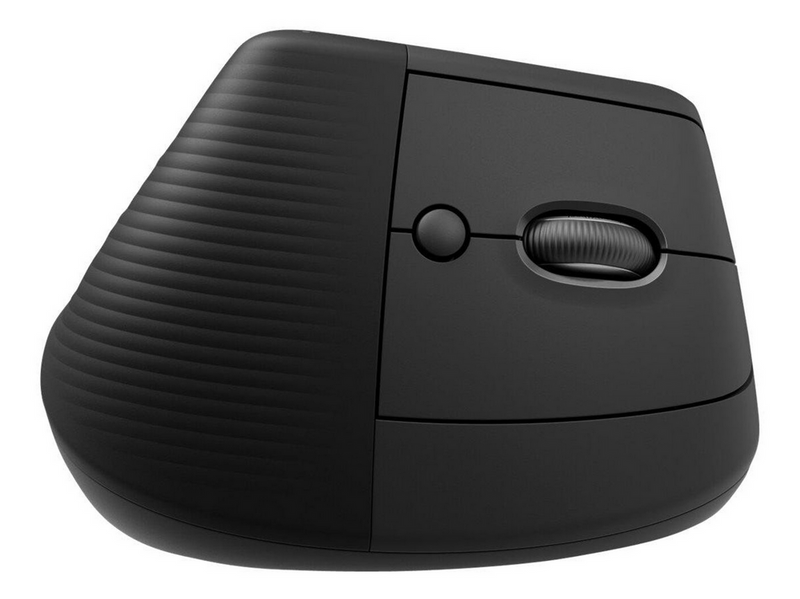 Logitech Lift for Business - Left Handed - Graphite - Ergonomische Maus (Schwarz)