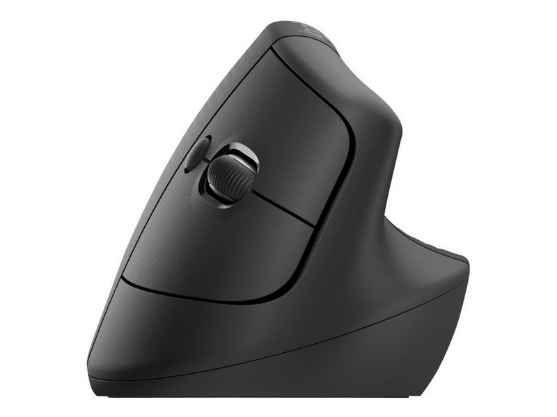 Logitech Lift for Business - Left Handed - Graphite - Ergonomische Maus (Schwarz)