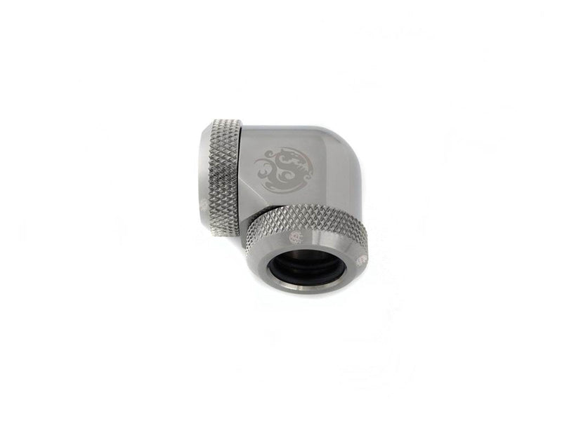 Bitspower Black Sparkle Enhance 90-Degree Dual Multi-Link Adapter For OD 12MM
