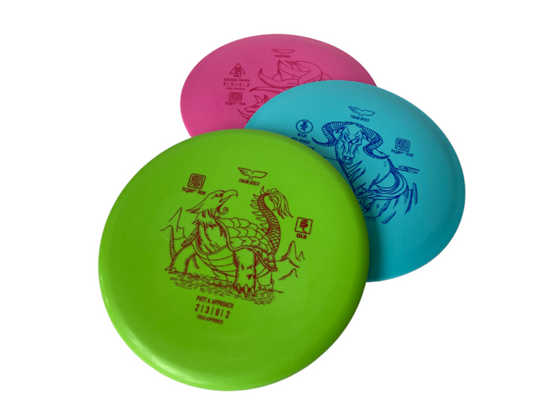 ASG Disc Golf set with 3 disc's