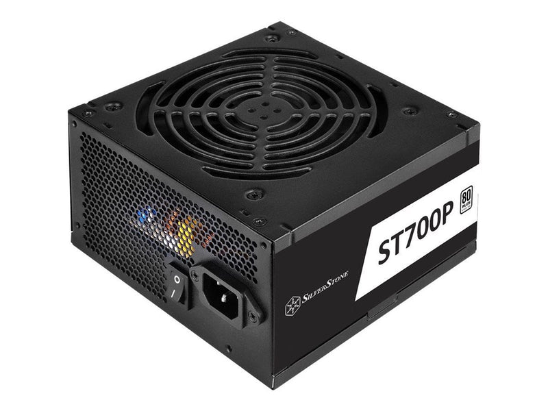 SilverStone Strider Essential Series ST700P Netzteile - 700 Watt - 120 mm - ATX 2.4 - 80 Plus White (bis zu 80% effektiv)
