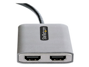 StarTech.com USB-C to Dual HDMI MST HUB Dual HDMI 4K 60Hz USB Type C Multi Monitor Adapter for Laptop w/ 1ft (30cm) cable