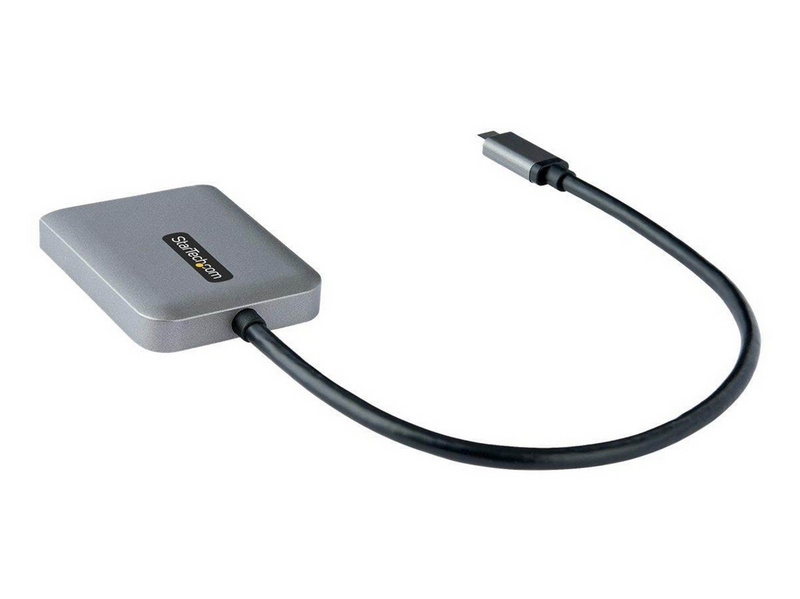 StarTech.com USB-C to Dual HDMI MST HUB Dual HDMI 4K 60Hz USB Type C Multi Monitor Adapter for Laptop w/ 1ft (30cm) cable