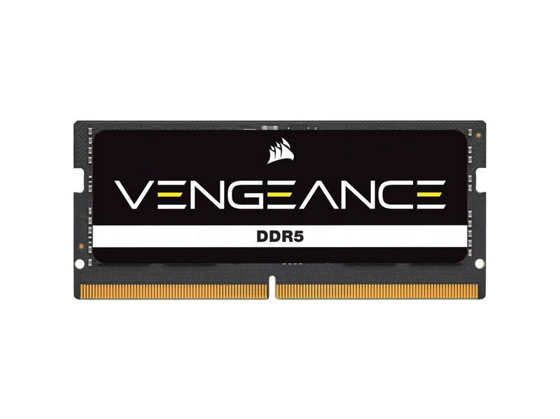 Corsair Vengeance SODIMM DDR5-4800 - 8GB - CL40 - Single Channel (1 pcs) - Intel XMP - Schwarz