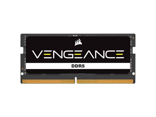 Corsair Vengeance SODIMM DDR5-4800 - 8GB - CL40 - Single Channel (1 pcs) - Intel XMP - Schwarz