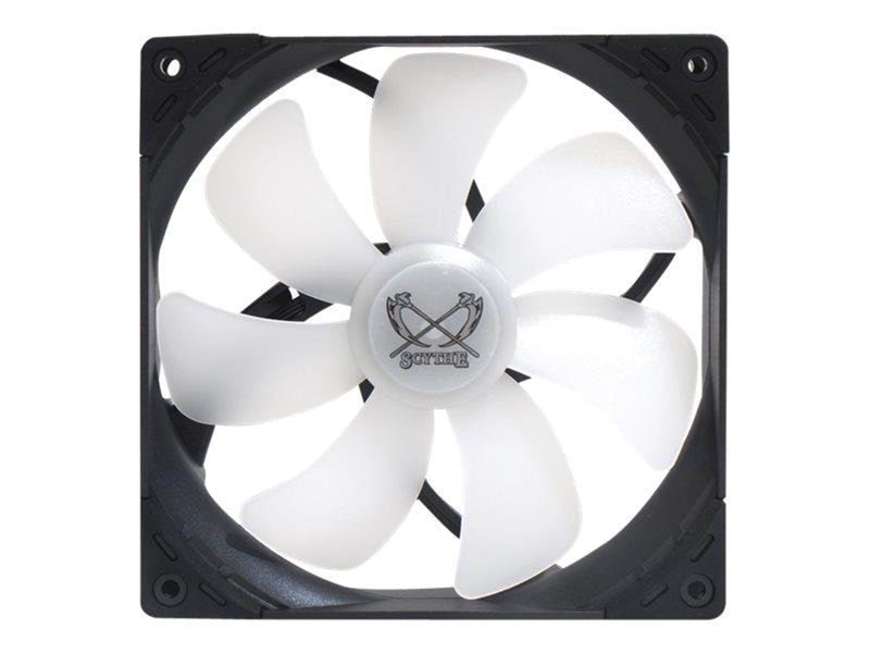 Scythe Kaze Flex 140 SQUARE ARGB - Gehäuselüfter - 140mm - Schwarz