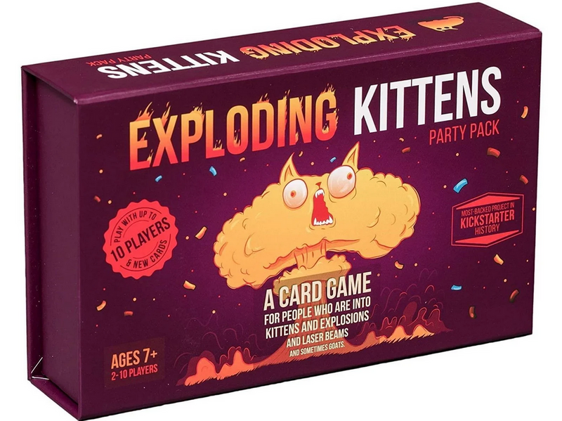 Exploding Kittens Party Pack Game (ENG)
