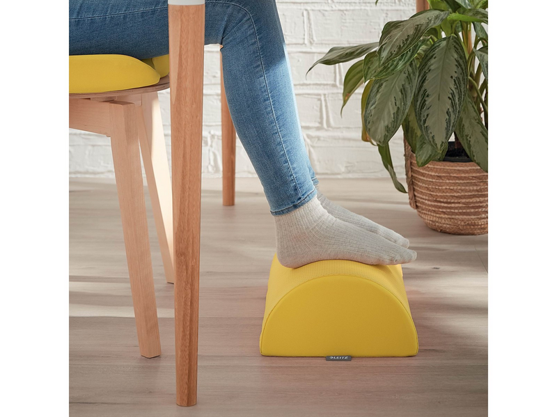 Leitz Ergo Cosy Fußstütze Warmes Gelb