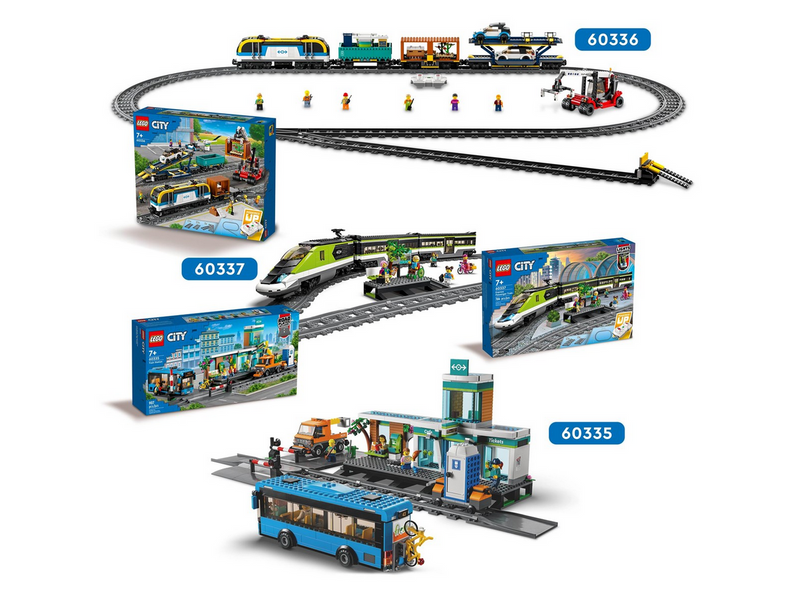 LEGO City 60337 Personen-Schnellzug