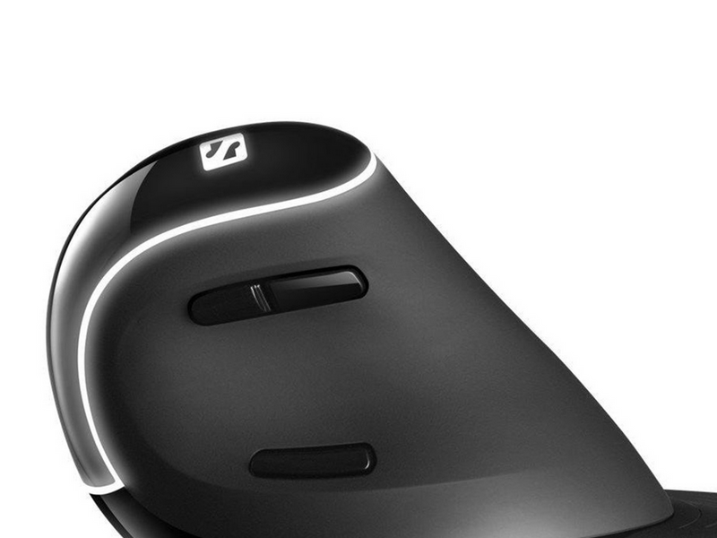 Sandberg Wireless Vertical Mouse Pro - Vertical mouse (Schwarz)