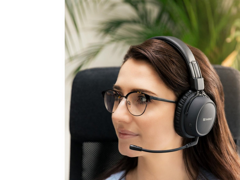 Sandberg Bluetooth Headset ANC FlexMic