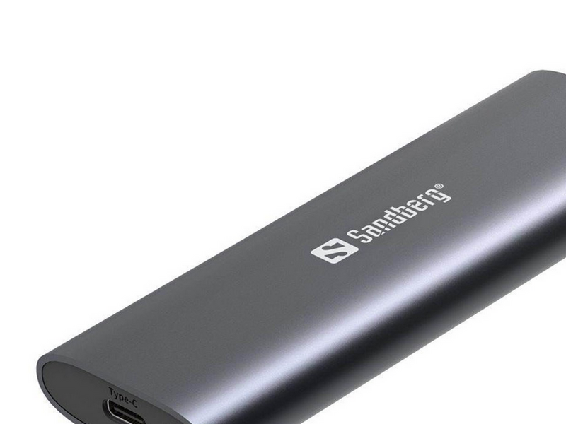 Sandberg USB 3.2 Enclosure for M.2+NVMe SSD