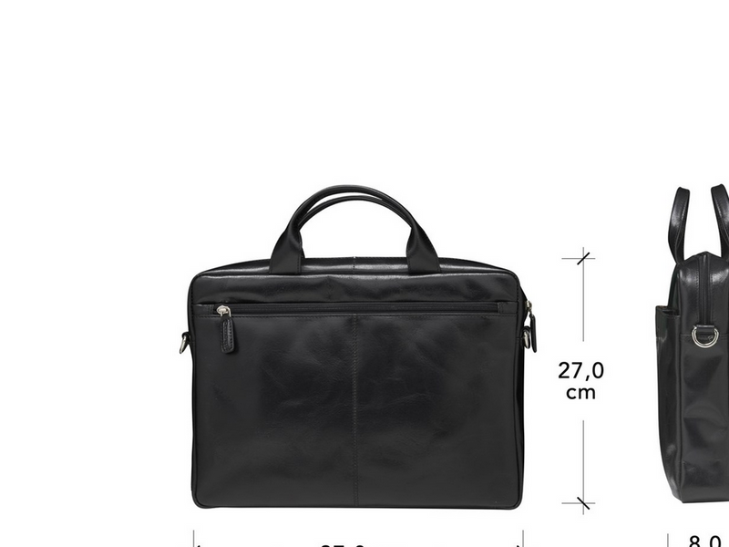 dbramante1928 Amalienborg Laptop-Tasche für Laptop 15" | Schwarz