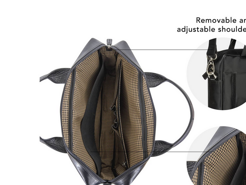dbramante1928 Amalienborg Laptop-Tasche für Laptop 15" | Schwarz