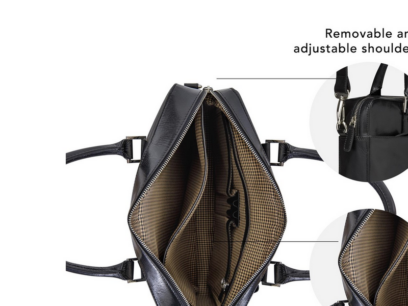 dbramante1928 Rosenborg Laptop-Tasche für Laptop 14" | Schwarz