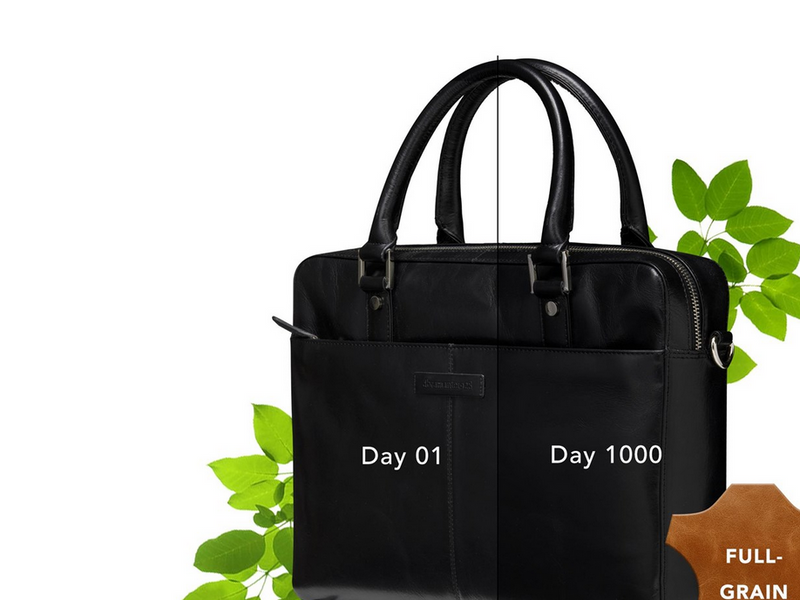 dbramante1928 Rosenborg Laptop-Tasche für Laptop 14" | Schwarz