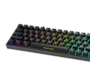 Deltaco GAMING DK440R Wireless Keyboard (DE) - Gaming Tastaturen - Deutsch - Schwarz