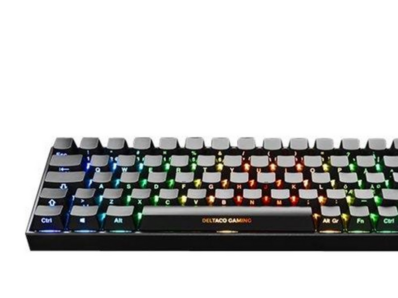 Deltaco GAMING DK440R Wireless Keyboard (DE) - Gaming Tastaturen - Deutsch - Schwarz
