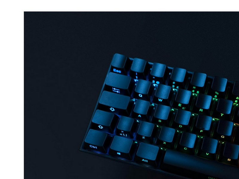 Deltaco GAMING DK440R Wireless Keyboard (DE) - Gaming Tastaturen - Deutsch - Schwarz