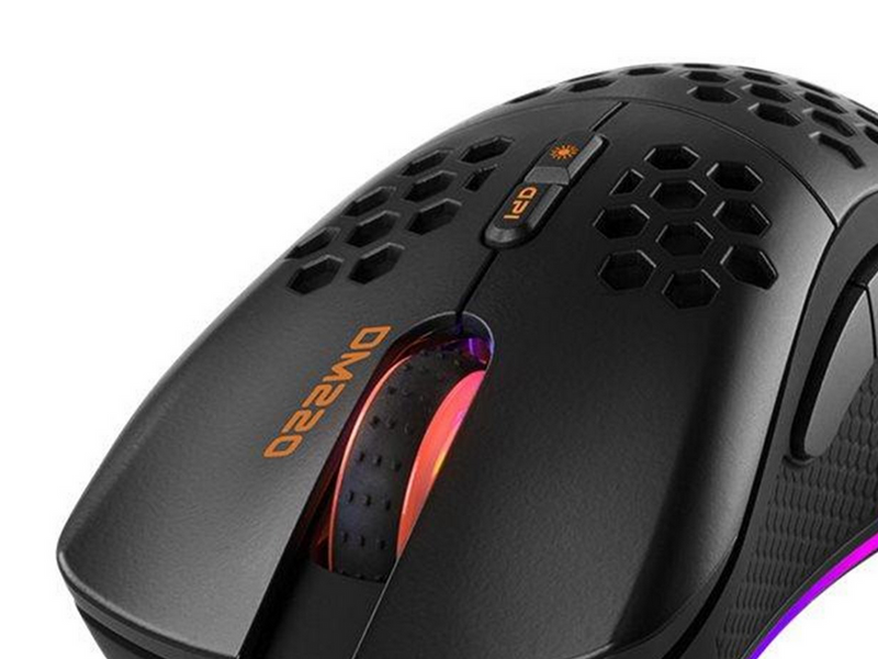 Deltaco GAMING DM220 - Maus (Schwarz)