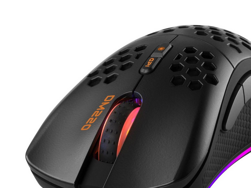 Deltaco GAMING DM220 - Maus (Schwarz)