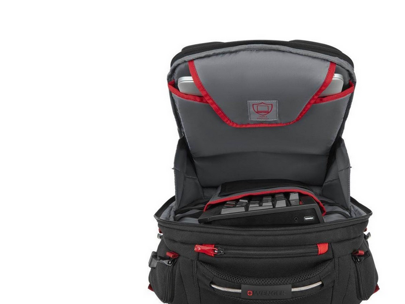 Wenger PlayerOne Rucksack für Laptop 17.3" | Schwarz