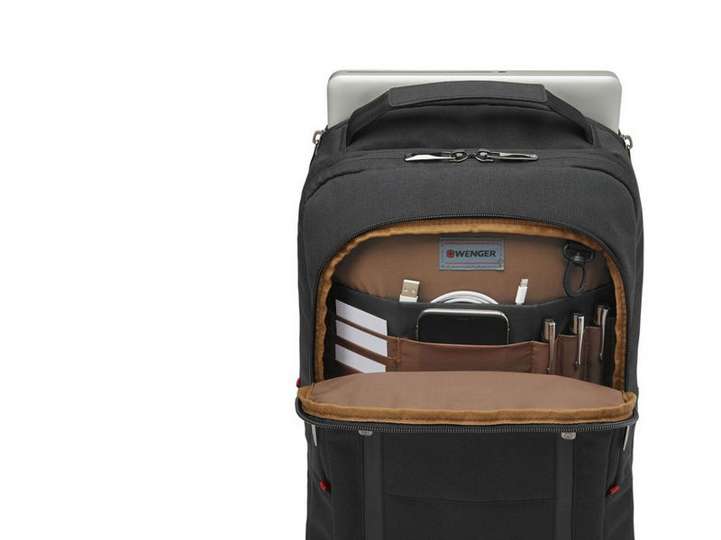 Wenger City Traveler Rucksack für Laptop 16" | Schwarz