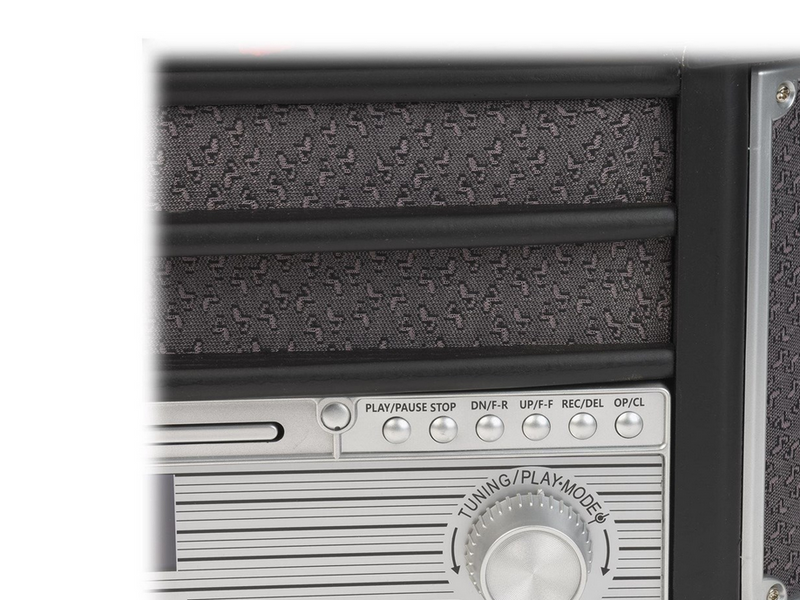 DENVER MRD-51 - Retro music system - LP - CD - FM - DAB - Black