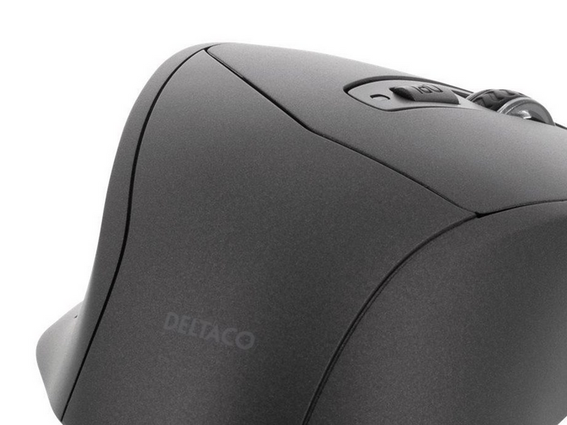 Deltaco MS-901 Wireless Silent Mouse - Maus (Grau)