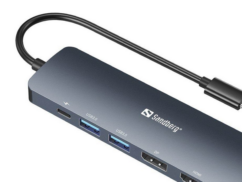 Sandberg USB-C 8K Display Dock