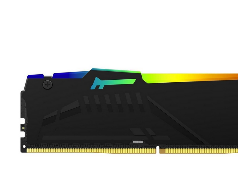Kingston FURY Beast RGB DDR5-5600 - 16GB - CL40 - Dual Channel (2 pcs) - Intel XMP - Schwarz mit RGB