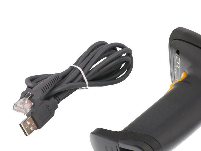 Deltaco SC750 - 1D Wired Barcode Scanner (Includes USB Cable)