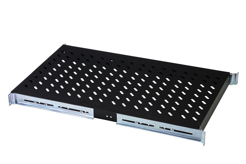 Digitus Fachboden 19'-Schränke festeinbau ab 1.000mm Tiefe bis 100kg 1HE RAL9005 schwarz