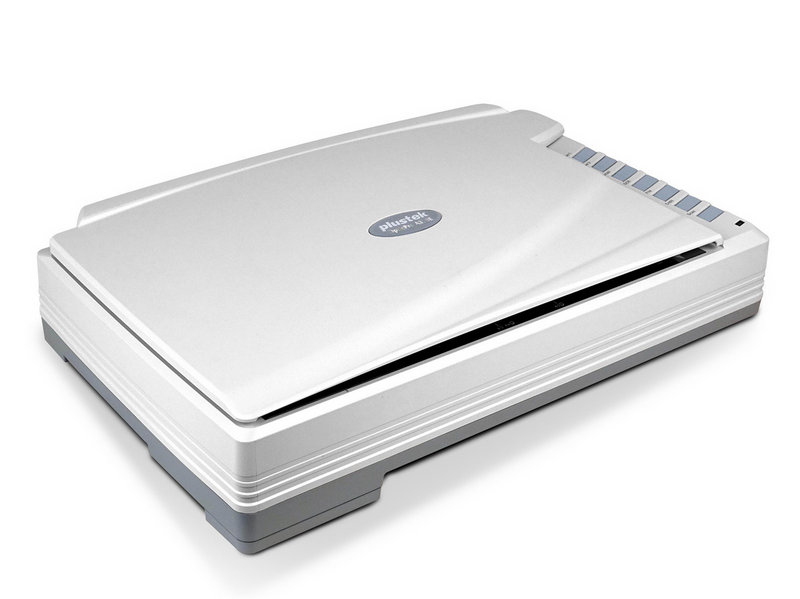 Plustek OpticPro A320E - Flatbed-scanner - CCD - A3 - 800 dpi - op til 2500 scanninger pr. dag - USB 2.0