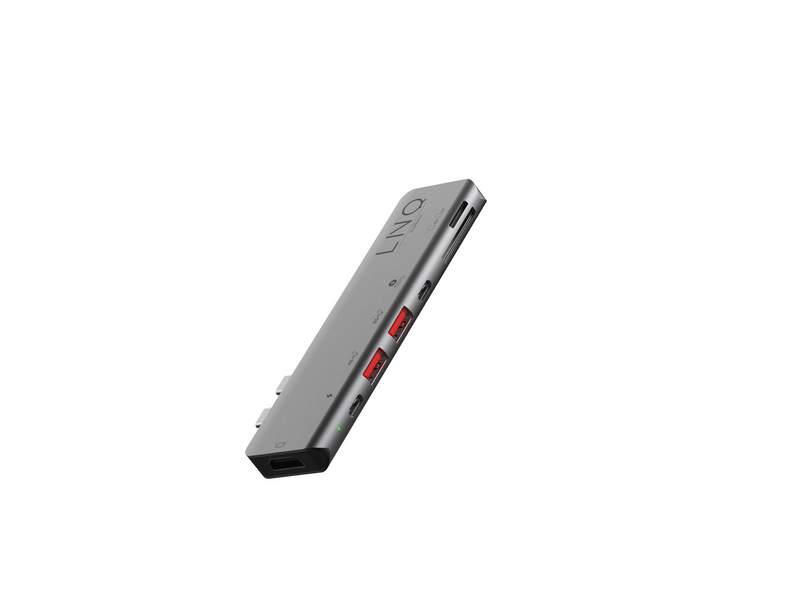 LINQ 7-in-2 Pro Multiport Adapter 4K HDMI (with Thunderbolt Pass-Through)