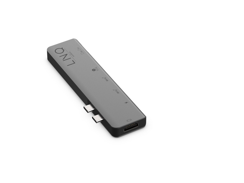 LINQ 7-in-2 Pro Multiport Adapter 4K HDMI (with Thunderbolt Pass-Through)
