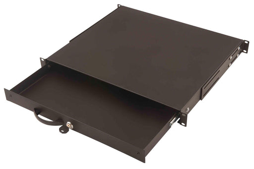 Digitus 19' Serverschrank Schublade für Tastaturen & Dokumente 1HE RAL9005 schwarz (DN-19 KEY-1U-SW)