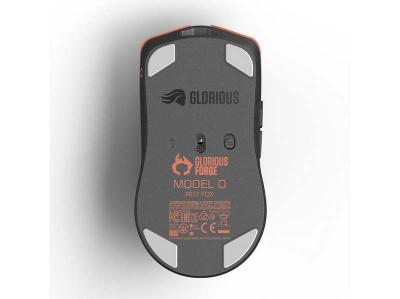 Glorious Model O PRO - Wireless - Red Fox - Forge - Gaming Maus (Rot)